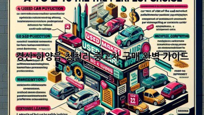경산 하양읍 청천리 중고차 구매 완벽 가이드